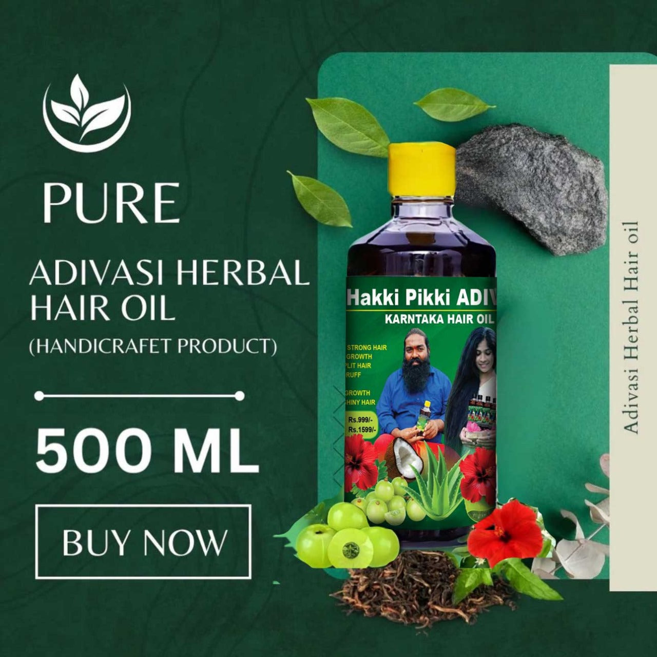 Hakki Pikki Adivasi Hair Oil