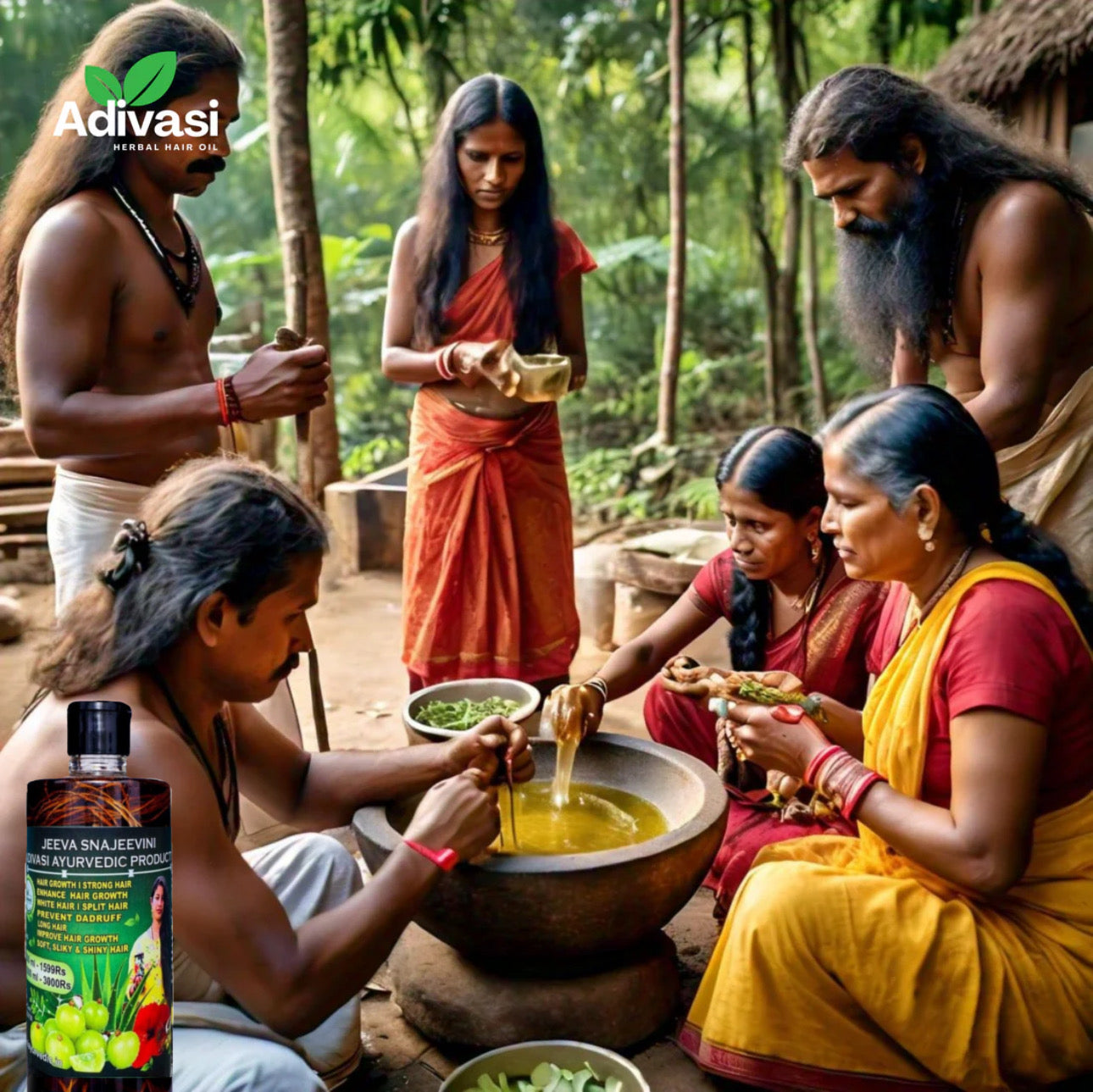 ADIVASI HAKKI-PIKKI HAIR OIL